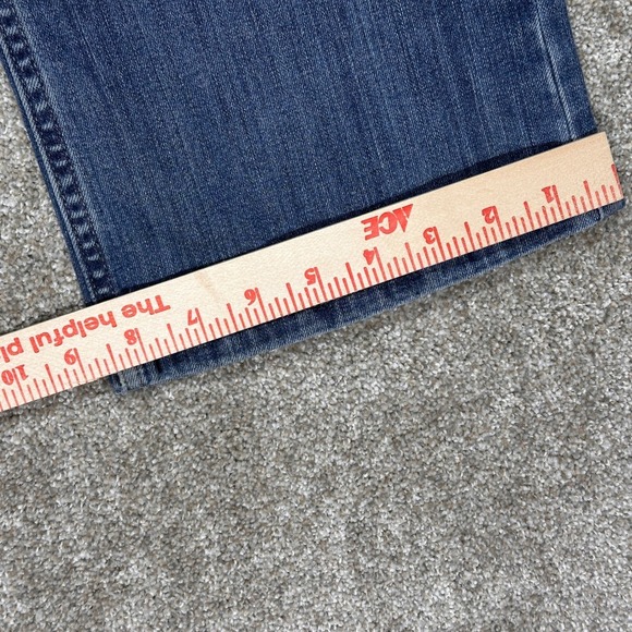 Duluth Flex Daily Denim Jeans Women's size 10 33 Mid Rise Bootcut 31"W 31"L WORK - Picture 15 of 16
